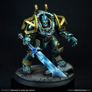 Clockwork Ancient - Space Dwarf golem mech - Only-Games