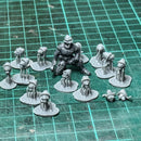 Female Pith Helmet Heads x16