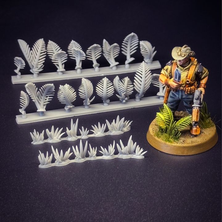 Ferns and Grass Basing Accessories - Only-Games