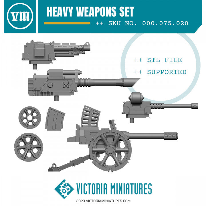 Heavy Weapons Set - Only-Games
