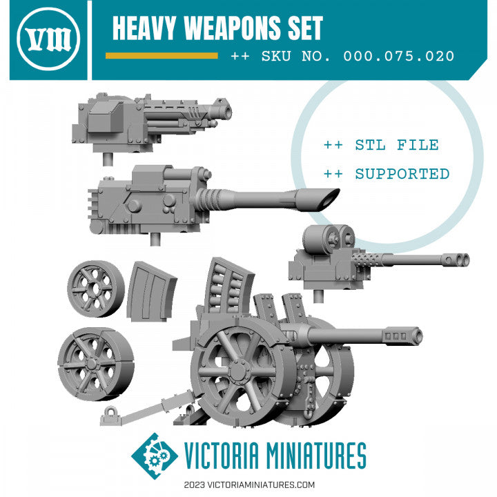 Heavy Weapons Set - Only-Games