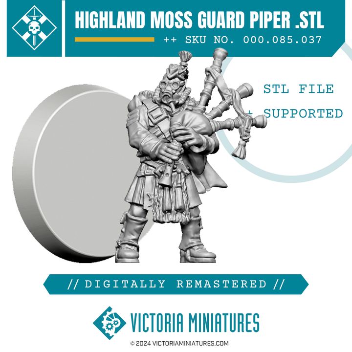 Highland Moss Guard Piper - Only-Games