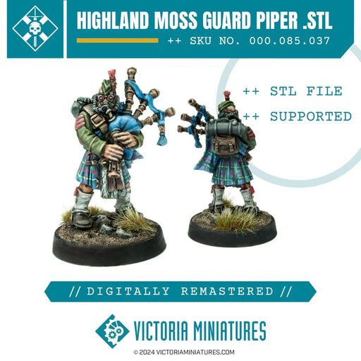 Highland Moss Guard Piper - Only-Games