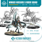 Winged Hussars Rough Rider Squad - Only-Games