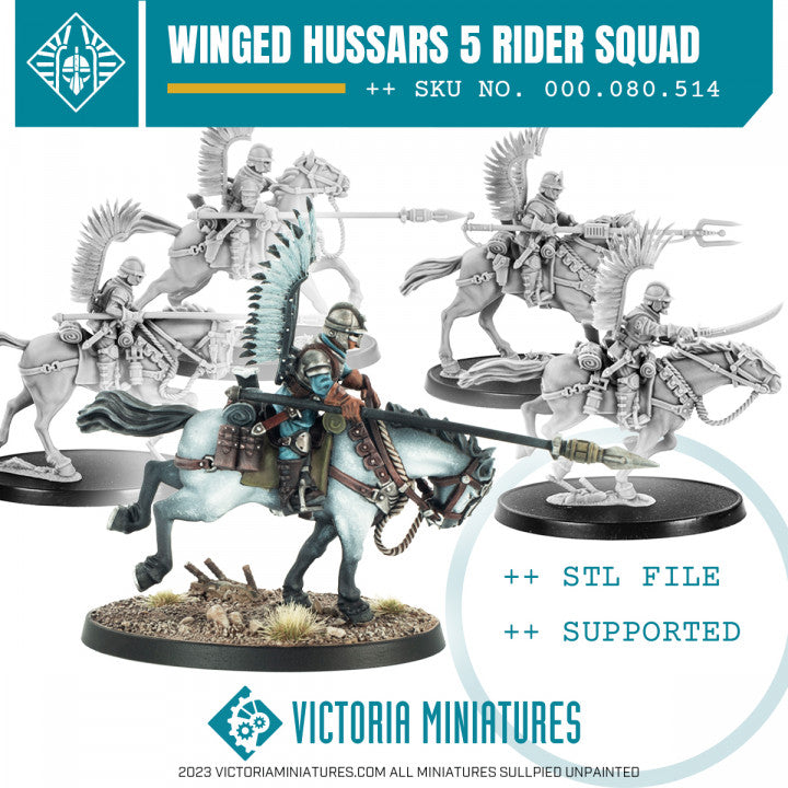 Winged Hussars Rough Rider Squad - Only-Games