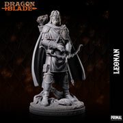 4 miniatures - 32mm - Heroes of the Blade - DRAGONBLADE - Only-Games