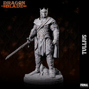 4 miniatures - 32mm - Heroes of the Blade - DRAGONBLADE - Only-Games