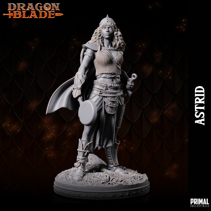 4 miniatures - 32mm - Heroes of the Blade - DRAGONBLADE - Only-Games
