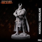 4 miniatures - 32mm - Heroes of the Blade - DRAGONBLADE - Only-Games