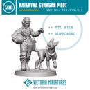 Kateryna Svargan Pilot