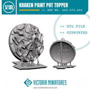 Kraken Citadel Paint Pot Topper Swatch - Only-Games