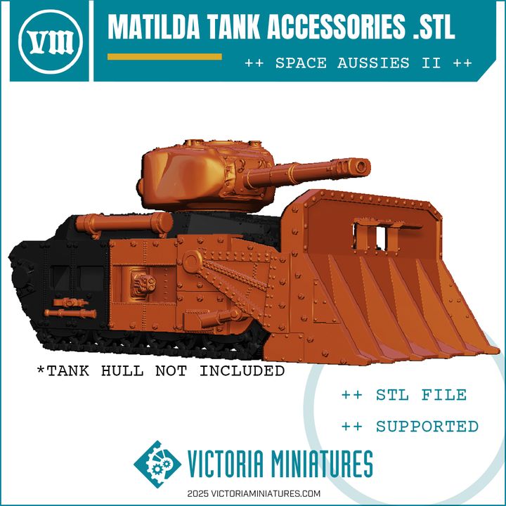 Matilda Tank Accessories - Only-Games
