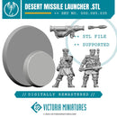 Desert Scorpions Missile launcher Team