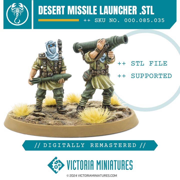 Desert Scorpions Missile launcher Team - Only-Games