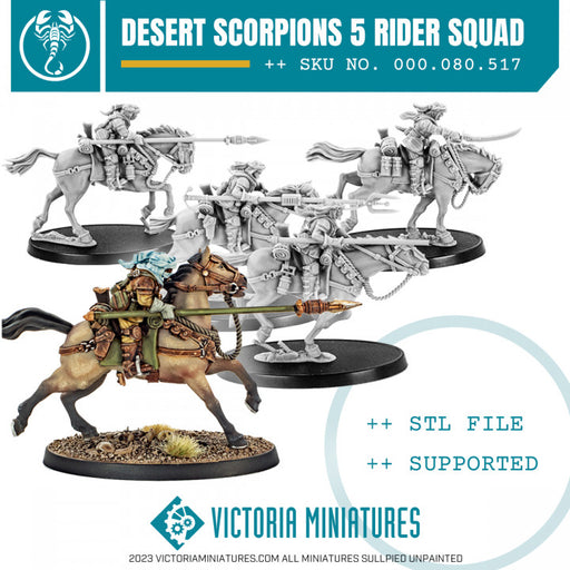 Desert Scorpion Rough Riders Squad - Only-Games