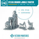 Sylvia Brando Jungle Fighter - Only-Games