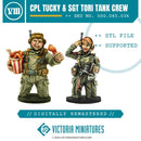 Cpl Tucky & Sgt Tori Tank Crew - Only-Games