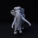 Palaeoloxodon bull 1-35 scale prehistoric elephant - Only-Games