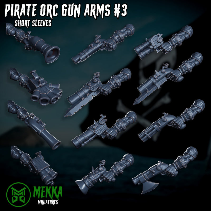 Pirate Orc Guns Set 3