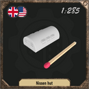 1/285 Nissen hut (Quonset Hut) - Only-Games