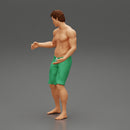 sad man pulls drowning girl from the ocean (man) - Only-Games