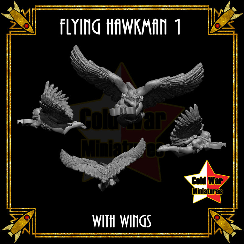 Flying Hawkman 1 (wings) - Only-Games