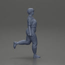 Fat girl training in the gym with dumbbells for leg workouts to lose weight - Only-Games