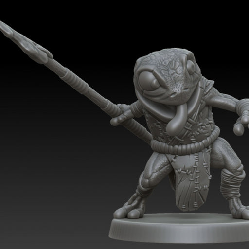 Bullywug Warrior 03 - Only-Games