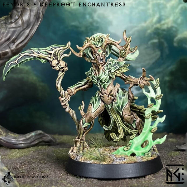 Feydris - Deeproot Enchantress (Barkwraith Spriggans)