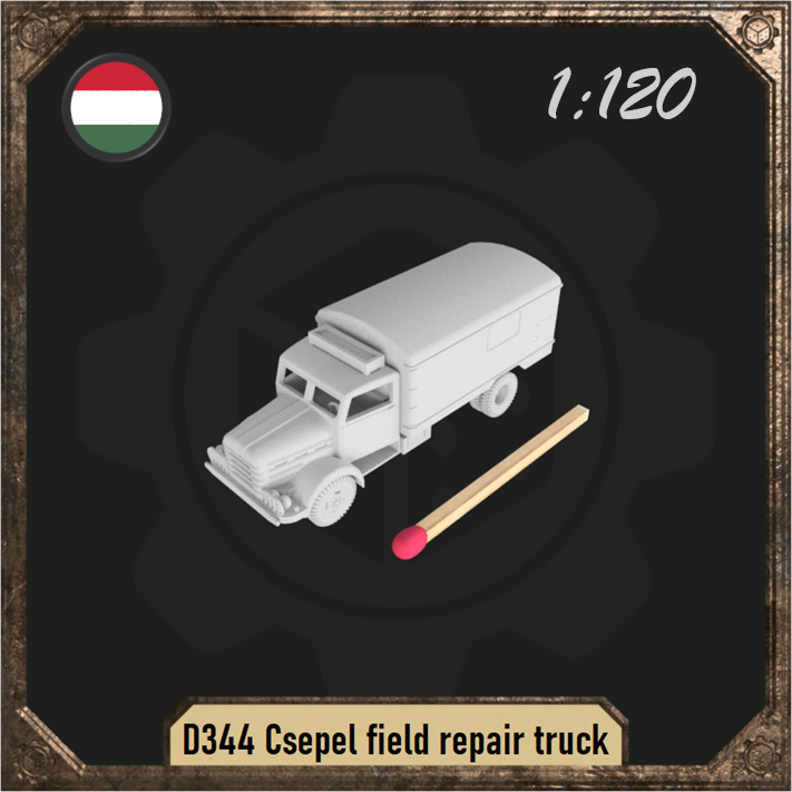 1/120 D344 Csepel field repair truck - Only-Games