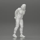 Criminal in Handcuffs man wearing hoodie walking with policeman - Only-Games