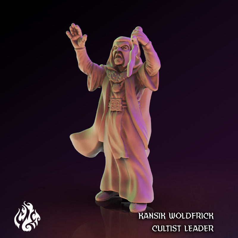 Kansik Woldfrick, Cultist Leader - Only-Games