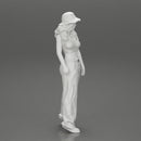 gangster homies lowrider girl posing in hat and sunglasses with long hair - Only-Games