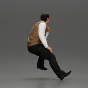 Turkish man in a cravat and slipover sitting - Only-Games