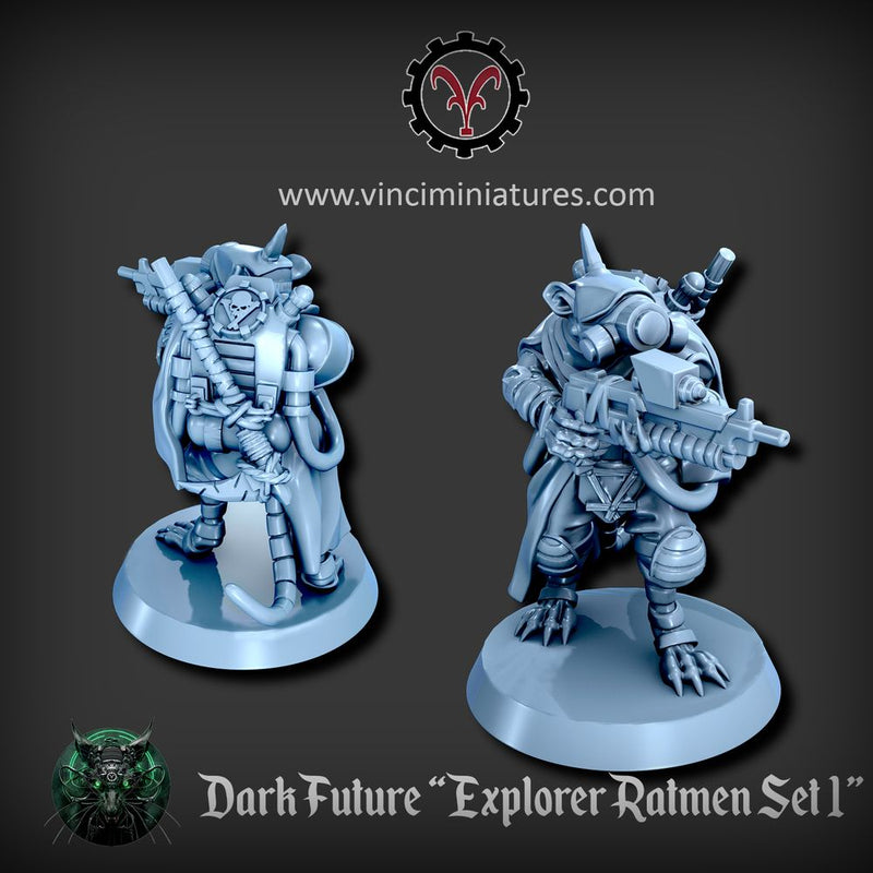 DARK FUTURE EXPLORER RATMEN SET 1 - Only-Games