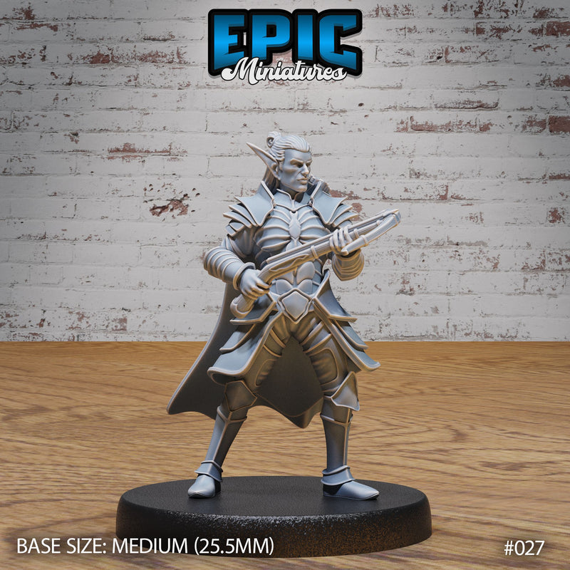 Dark Elf Army Crossbow Male - Only-Games