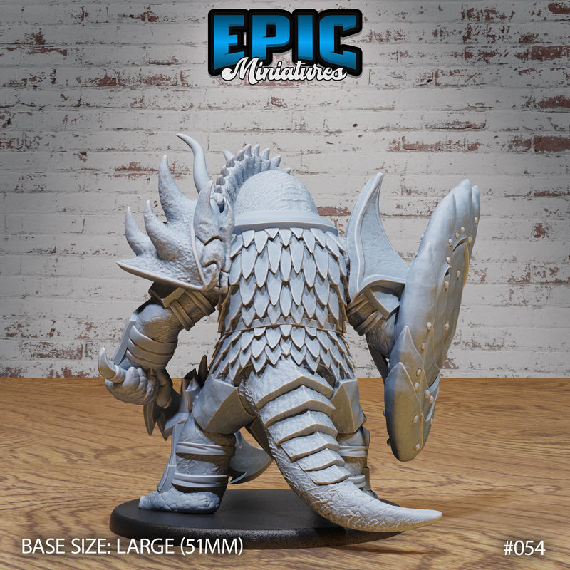 Triceratops Folk Warrior Set