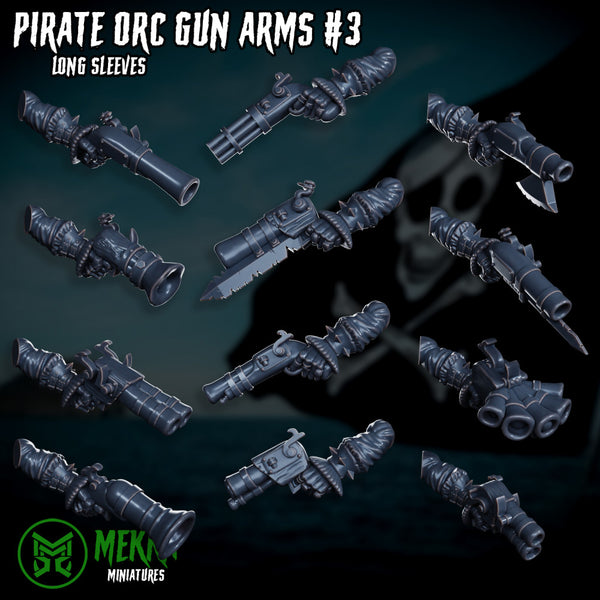 Pirate Orc Guns Set 3