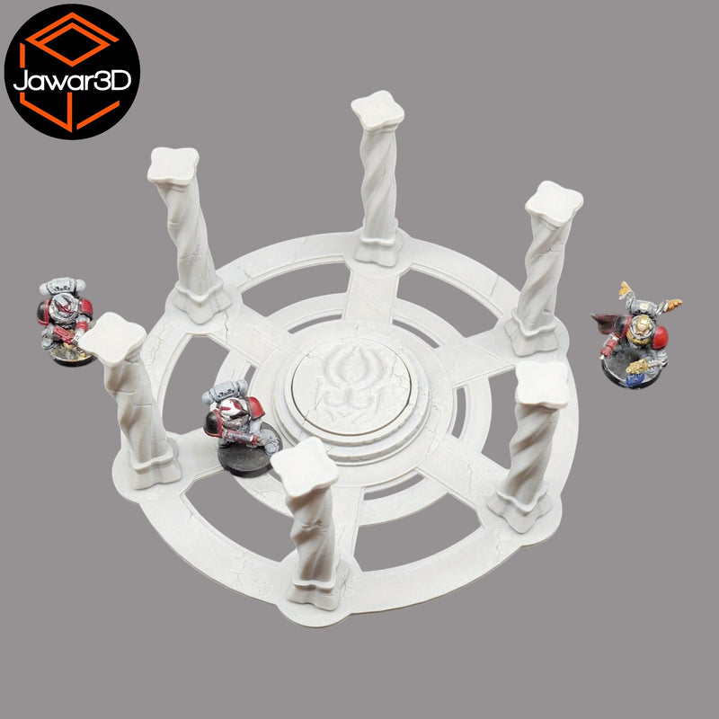 Ritual Circle - 28mm Wargaming Scatter Terrain Scenery Tabletop Miniature - Only-Games
