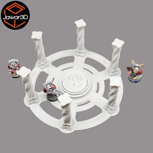 Ritual Circle - 28mm Wargaming Scatter Terrain Scenery Tabletop Miniature - Only-Games
