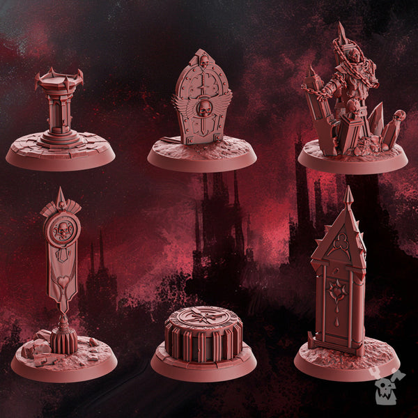 Crimson Wings Objective Markers - Only-Games