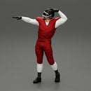 Rugby player celebrates - Only-Games