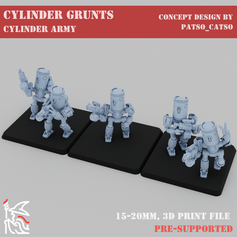 [Cylinder Army] Cylinder Grunt x5