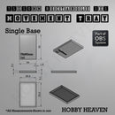 Rectangle Movement Trays | Cavalry & Monsters | 50×25-100×60mm | OBS System - Only-Games