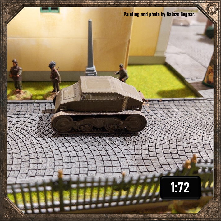 1/72 V-3 experimental tank