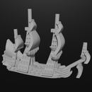 4x 1/2400 Dutch 36-gunners - Only-Games