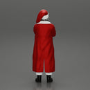 Santa Claus stands with his arms crossed - Only-Games