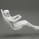 2 Models - Racing Driver Sitting in Touring Car Cockpit with Racing Suit and seat - Only-Games