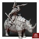 Orc And Battle Rhinos ( 3 Rhino + 6 Riders) 32mm - Only-Games
