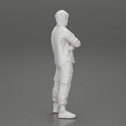 Asian gangster homie standing crossed hands - Only-Games